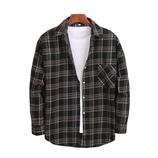 Men's Plaid Flannel Dress Shirts