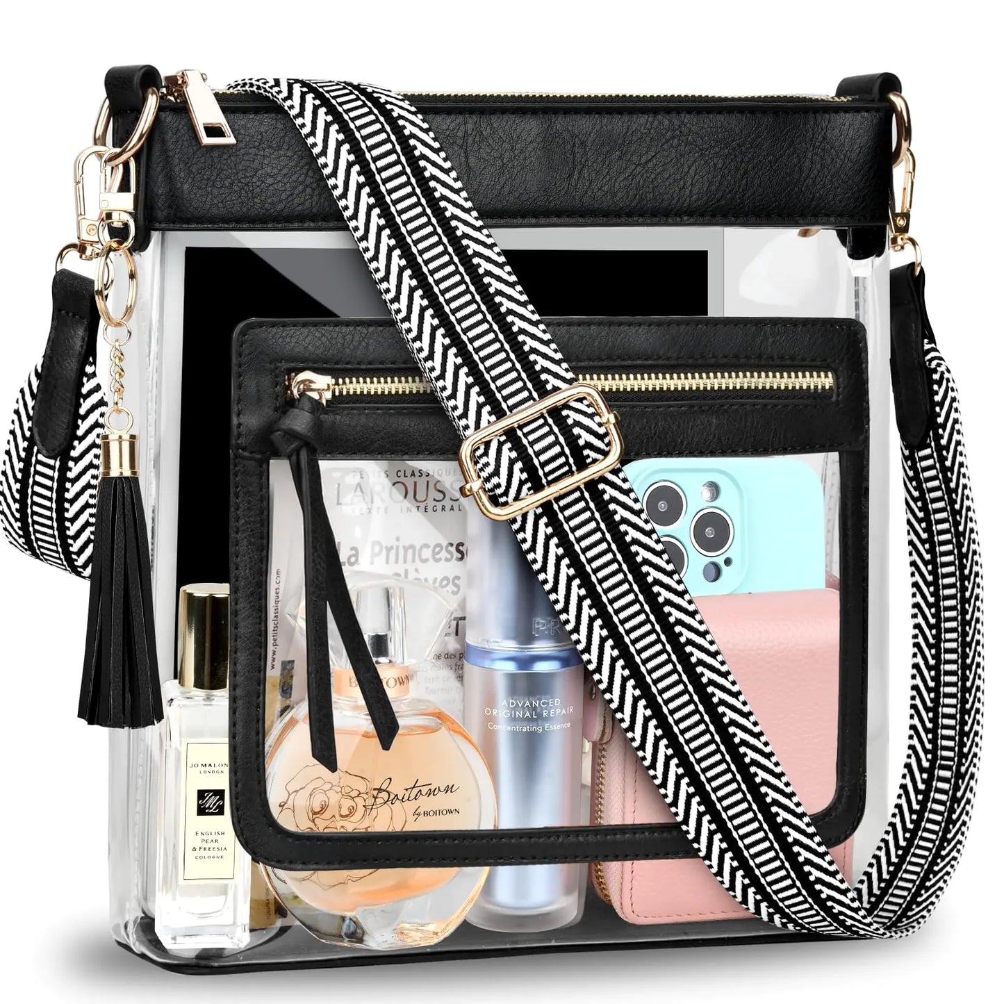 ClearStyle Crossbody Bag - Stadium Approved