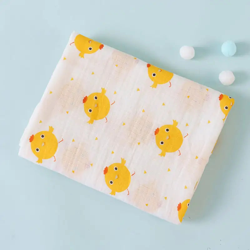 Cotton Cartoon Plush Baby Blanket