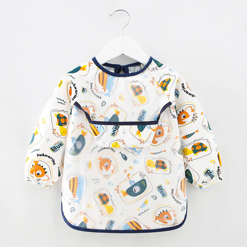 Long-Sleeve Kids' Waterproof Bib