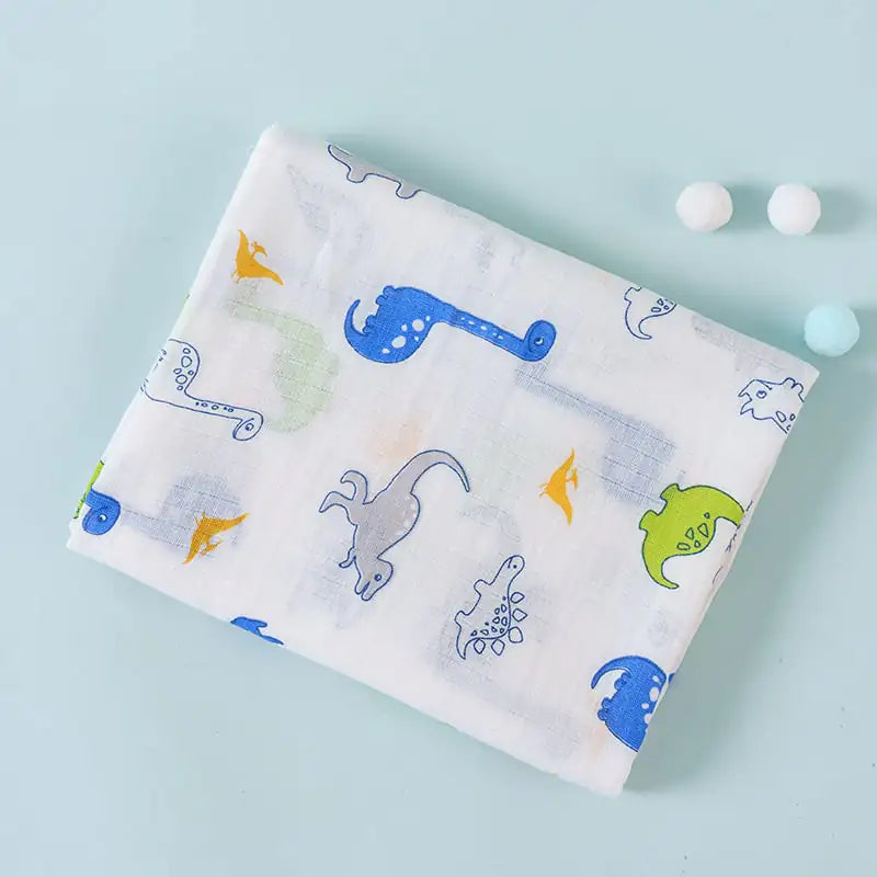 Cotton Cartoon Plush Baby Blanket