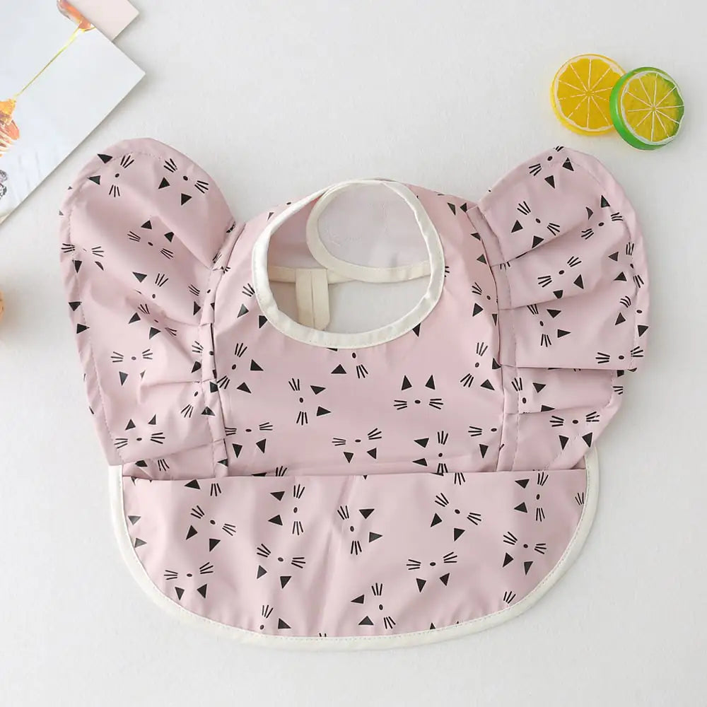 Angel Wing Waterproof Baby Bib