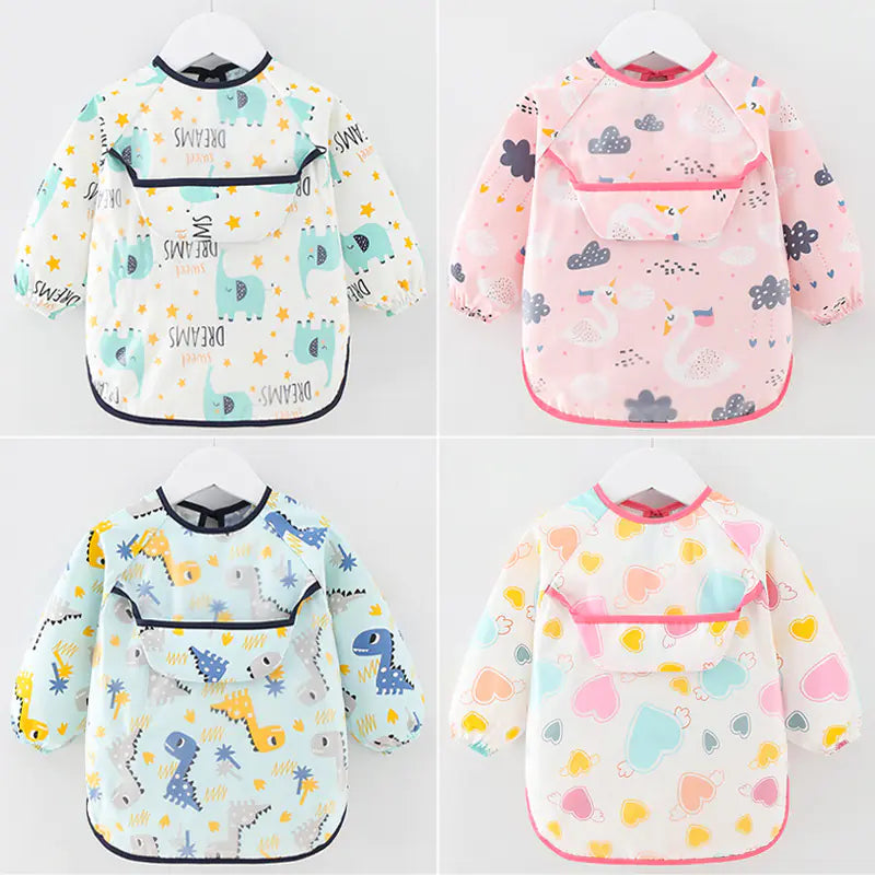 Long-Sleeve Kids' Waterproof Bib