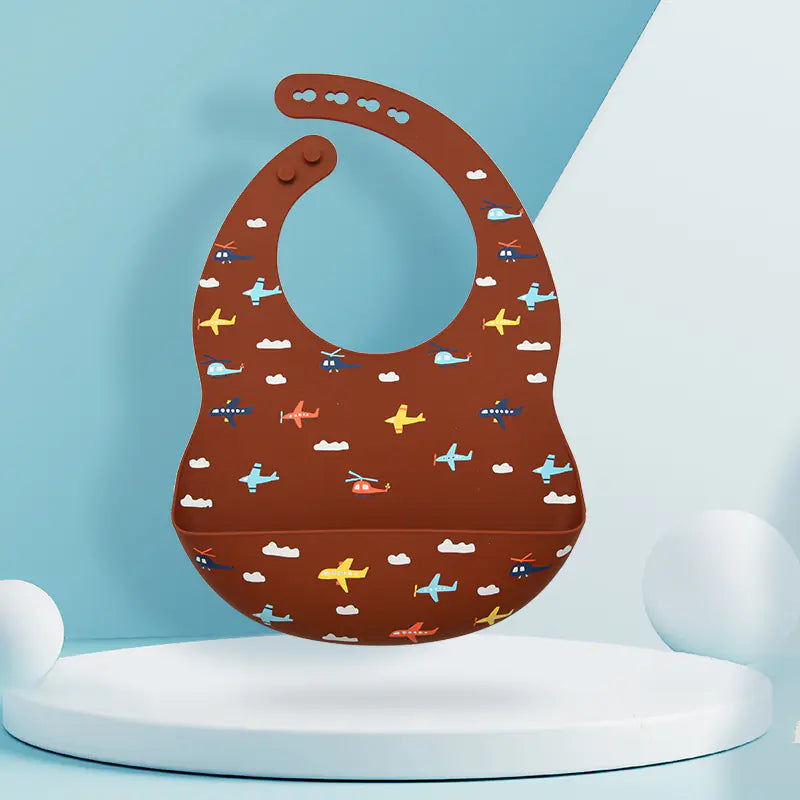 Silicone Mess-Free Baby Bib