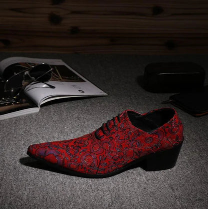 Pointed Toe High Heel Elevator Shoes