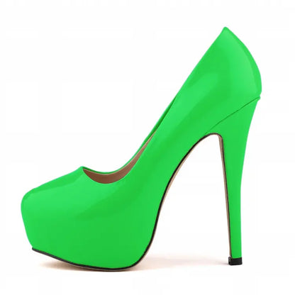 Chic Candy Colored Party Heels