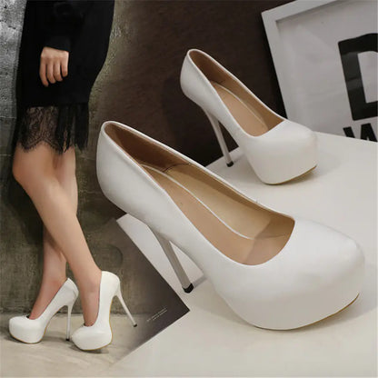 Plus Size Fashionable High Heel Women’s Shoes