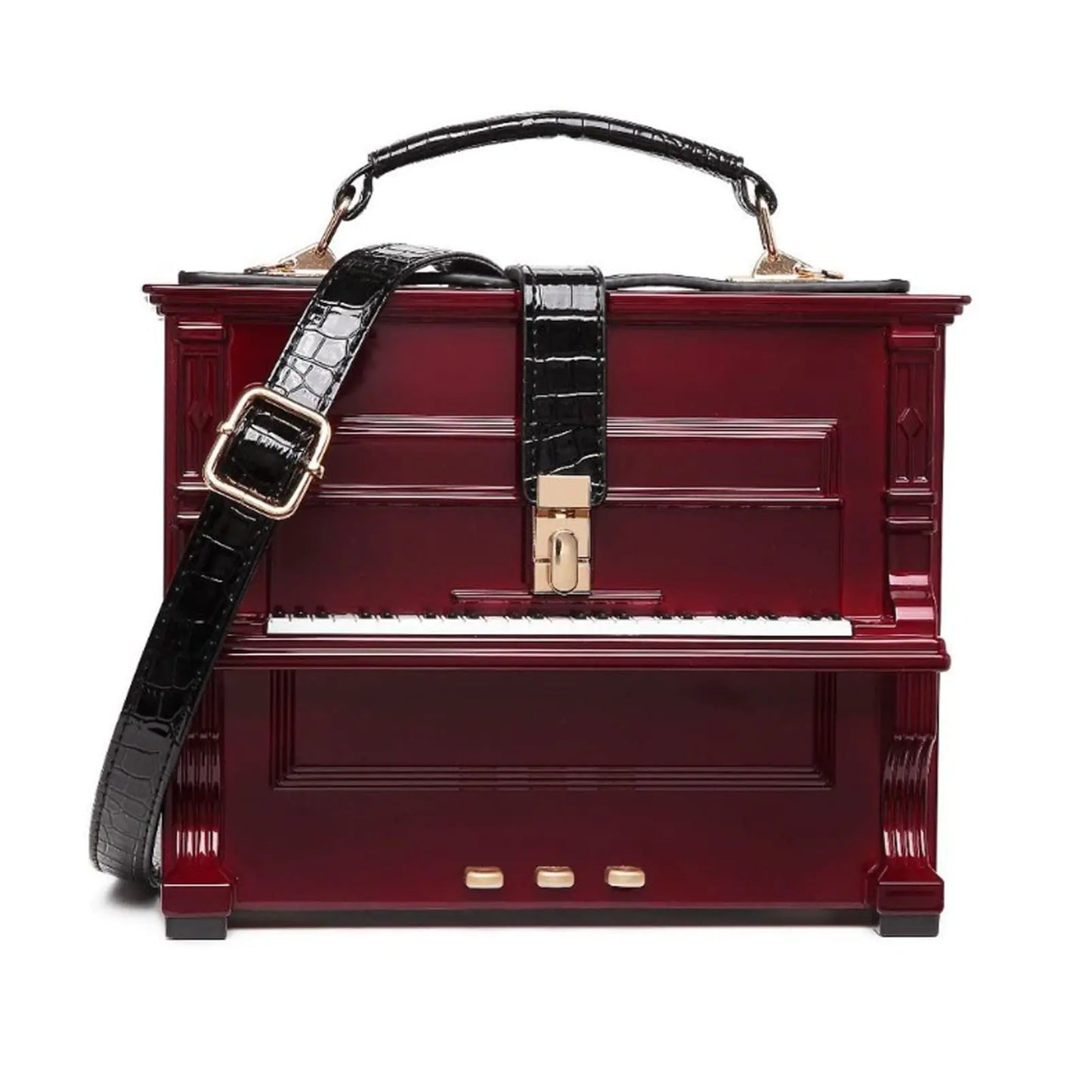 Chic Piano Clutch Bag