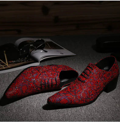 Pointed Toe High Heel Elevator Shoes