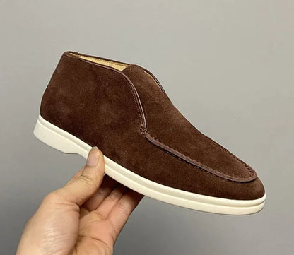Retro Flat Ankle-length Pair Loafers
