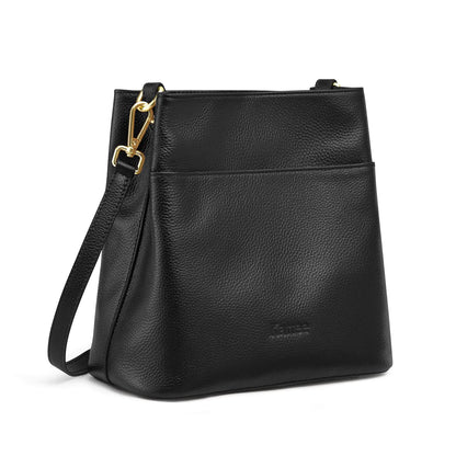 Kattee Soft Leather Tote & Crossbody Bag