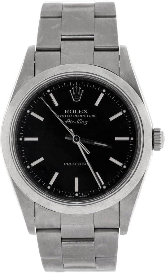 Pre-Loved Oyster Perpetual Air King Automatic Watch Stainless Steel 34