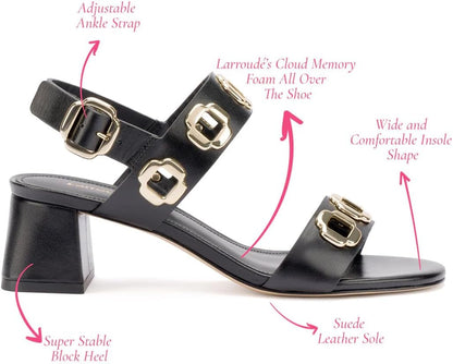 Milan Sandal In Black Leather