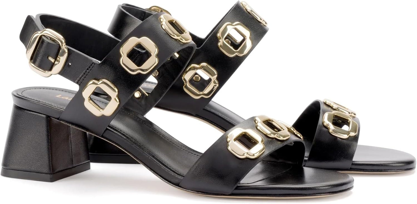 Milan Sandal In Black Leather