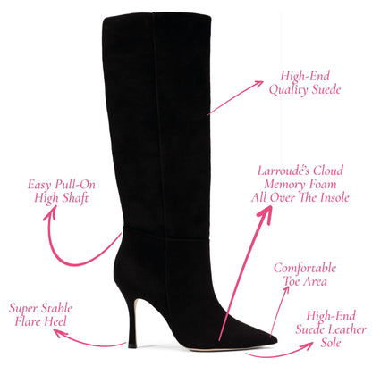 Larroudé Women's Kate to The Knee Boots