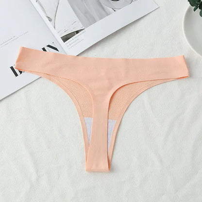 SilkFlex Mesh Thong - Sleek & Airy