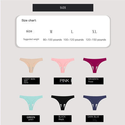 Invisible Comfort Silk Thong for Women