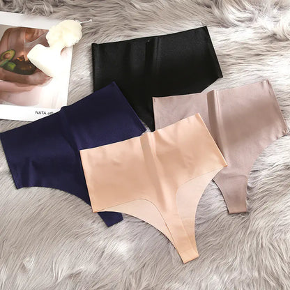 Lux Ice Silk Yoga T-Back Panties