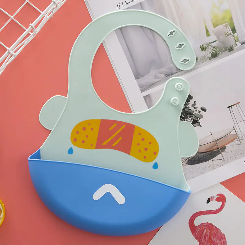 Silicone Mess-Free Baby Bib