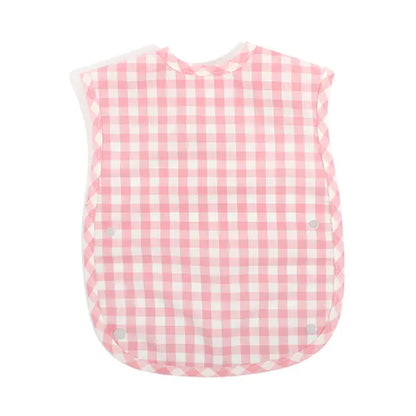 Stylish Plaid Cotton Bib for Kids