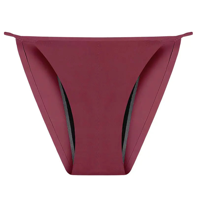 Ice Silk Seamless Thong Underwear for Women