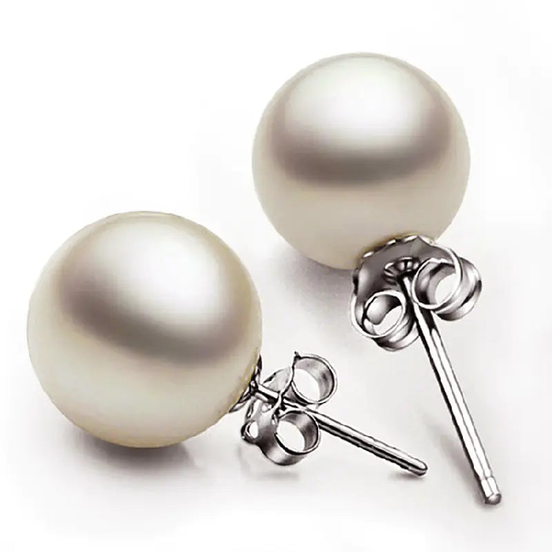 Classic Pearl Sterling Studs