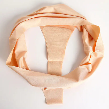 Lux Ice Silk Yoga T-Back Panties