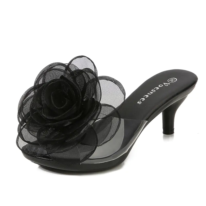 Transparent Stiletto High Heel Women's Shoes