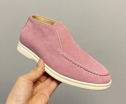 Retro Flat Ankle-length Pair Loafers