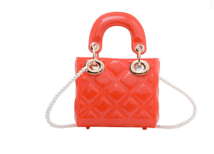 Elegant Diamond Chain Tote