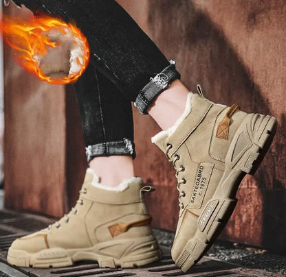 Plush Snow Boots, Shoes for Construction and Casual Outings