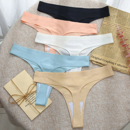 SilkFlex Mesh Thong - Sleek & Airy