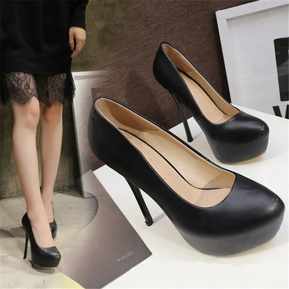 Plus Size Fashionable High Heel Women’s Shoes