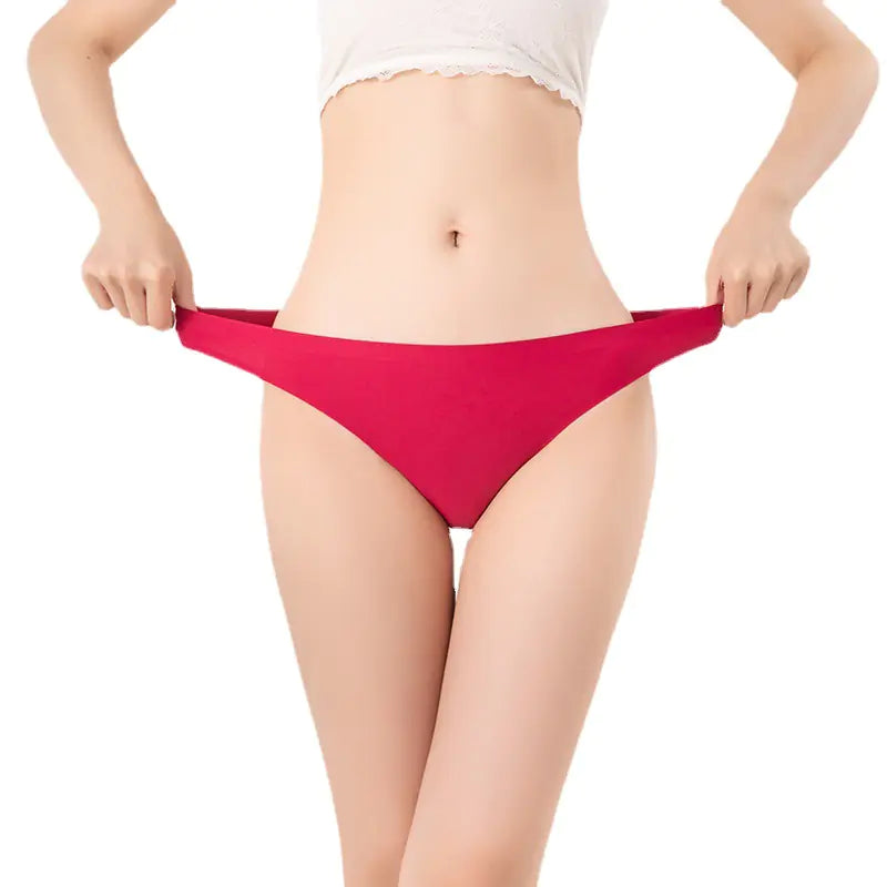 No-Line Ice Silk Thongs
