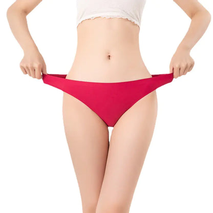 No-Line Ice Silk Thongs