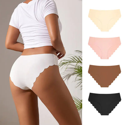 Silky Smooth Lace Trim Panties