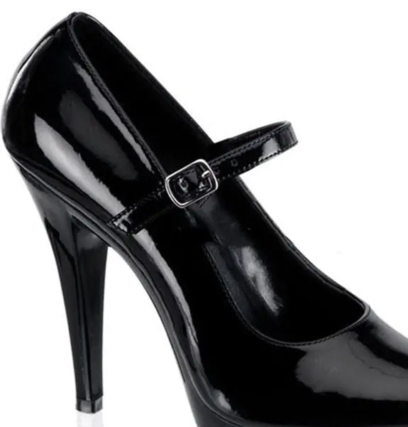 Glossy Patent Leather Stilettos