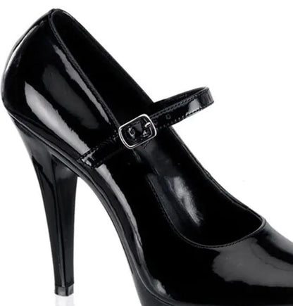 Glossy Patent Leather Stilettos