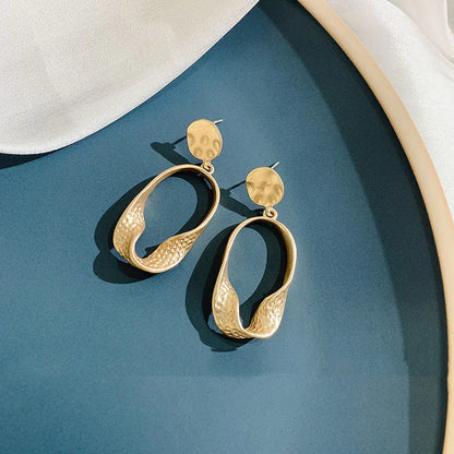 Chic Silver Geometric Earrings