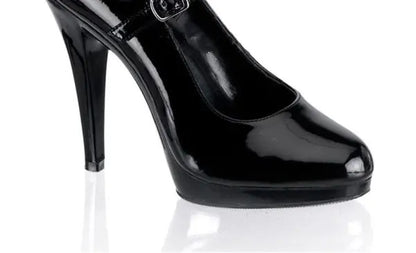 Glossy Patent Leather Stilettos