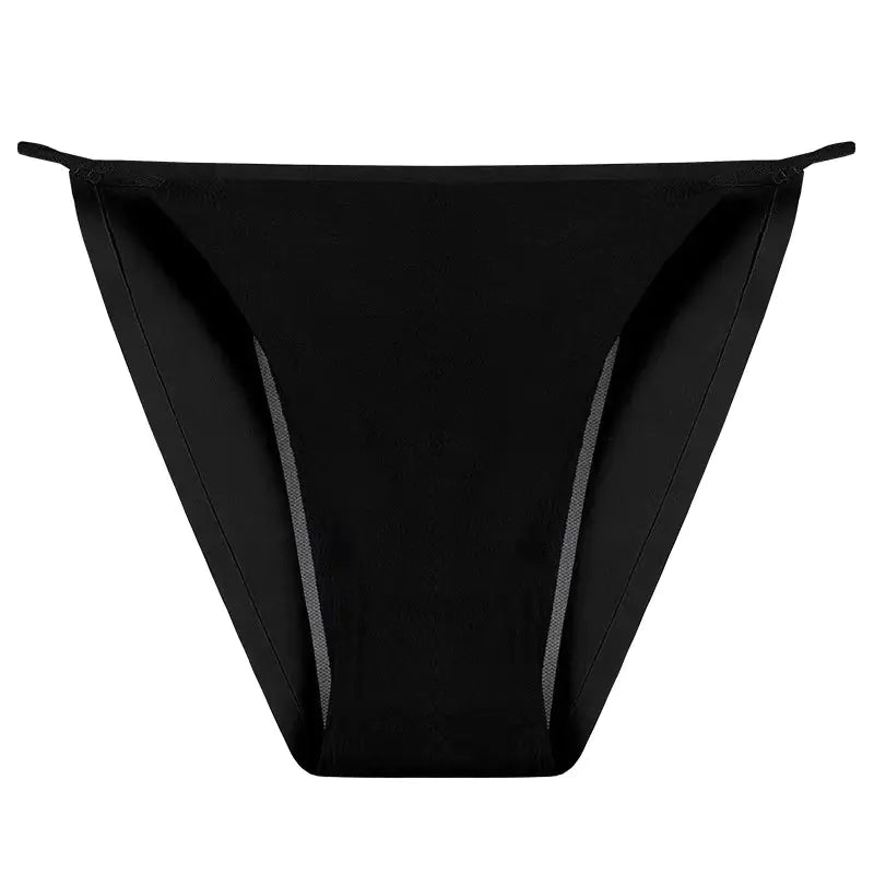 Ice Silk Seamless Thong Underwear for Women