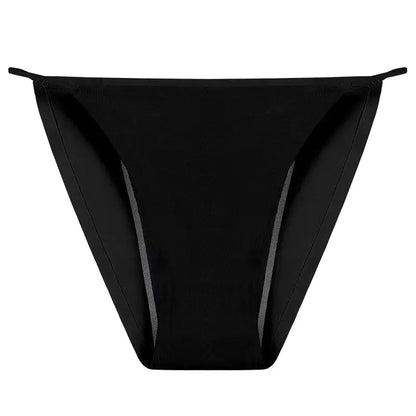 Ice Silk Seamless Thong Underwear for Women