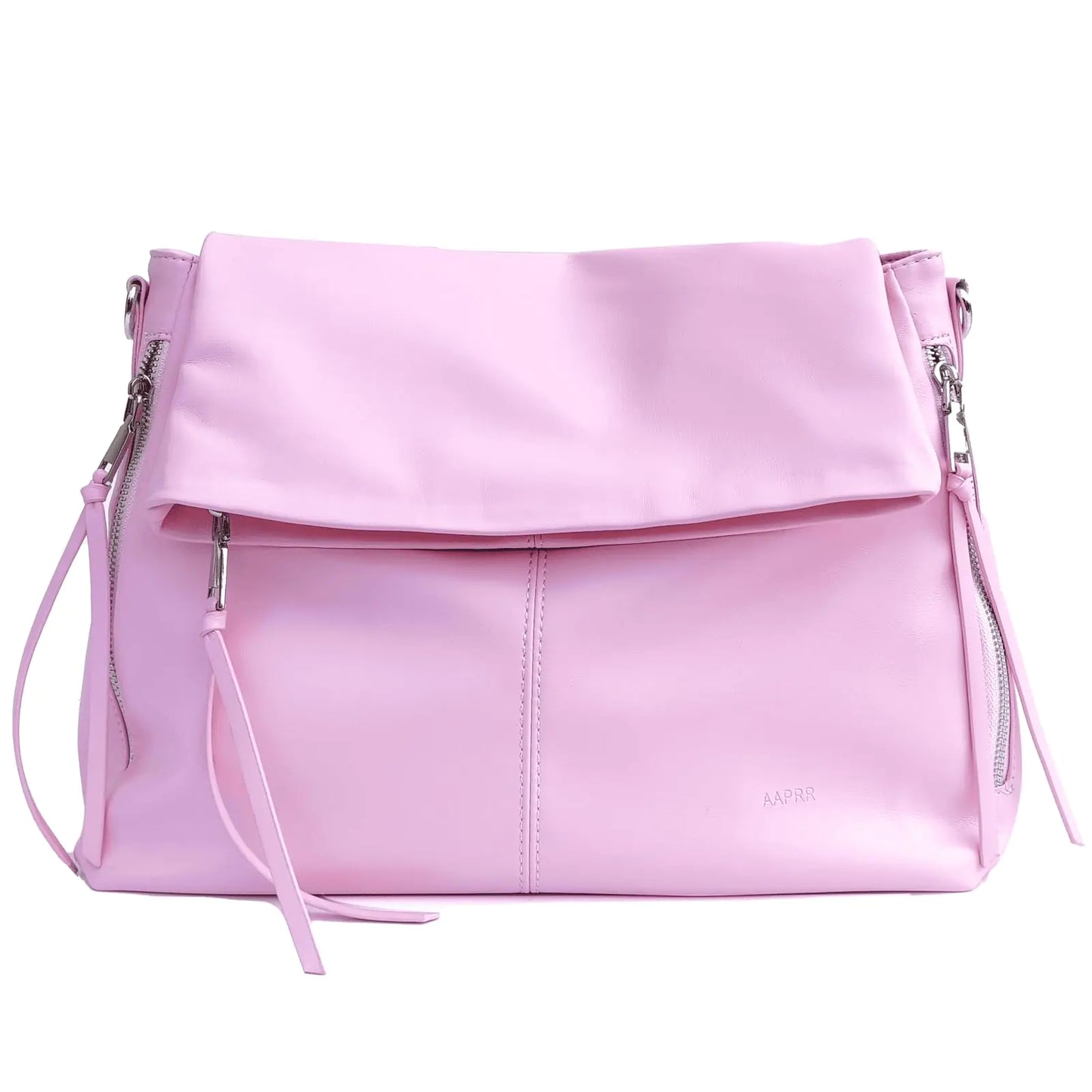 Vegan Leather Hobo Shoulder Bag