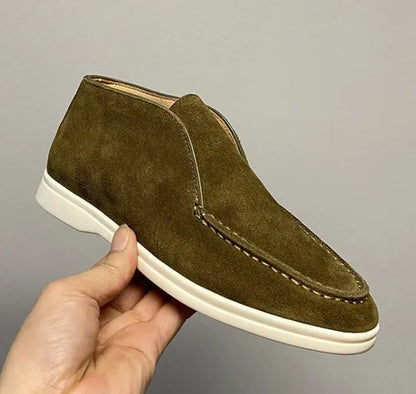 Retro Flat Ankle-length Pair Loafers