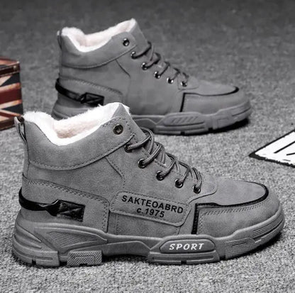 Plush Snow Boots, Shoes for Construction and Casual Outings