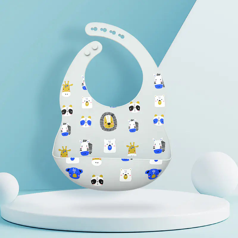 Silicone Mess-Free Baby Bib