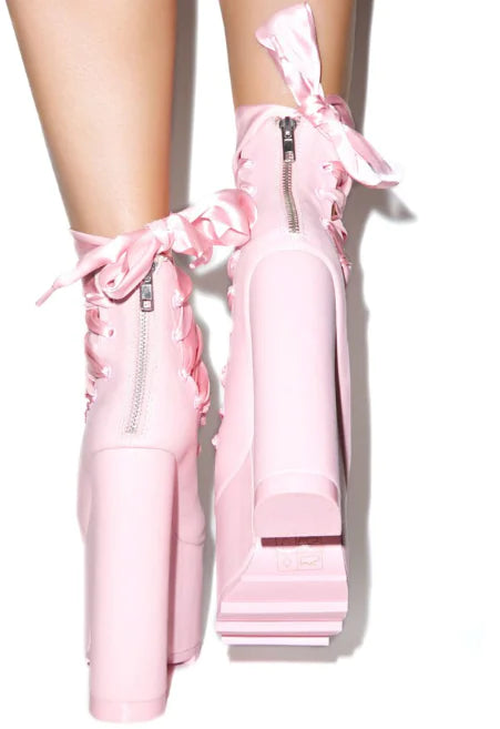 Lace-Up High Heel Fashion Shoes