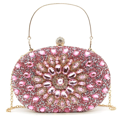 Sparkling Bridal Rhinestone Cocktail Purse