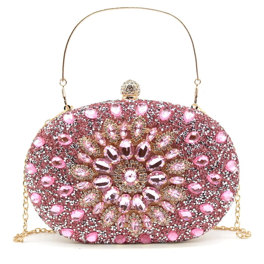 Sparkling Bridal Rhinestone Cocktail Purse