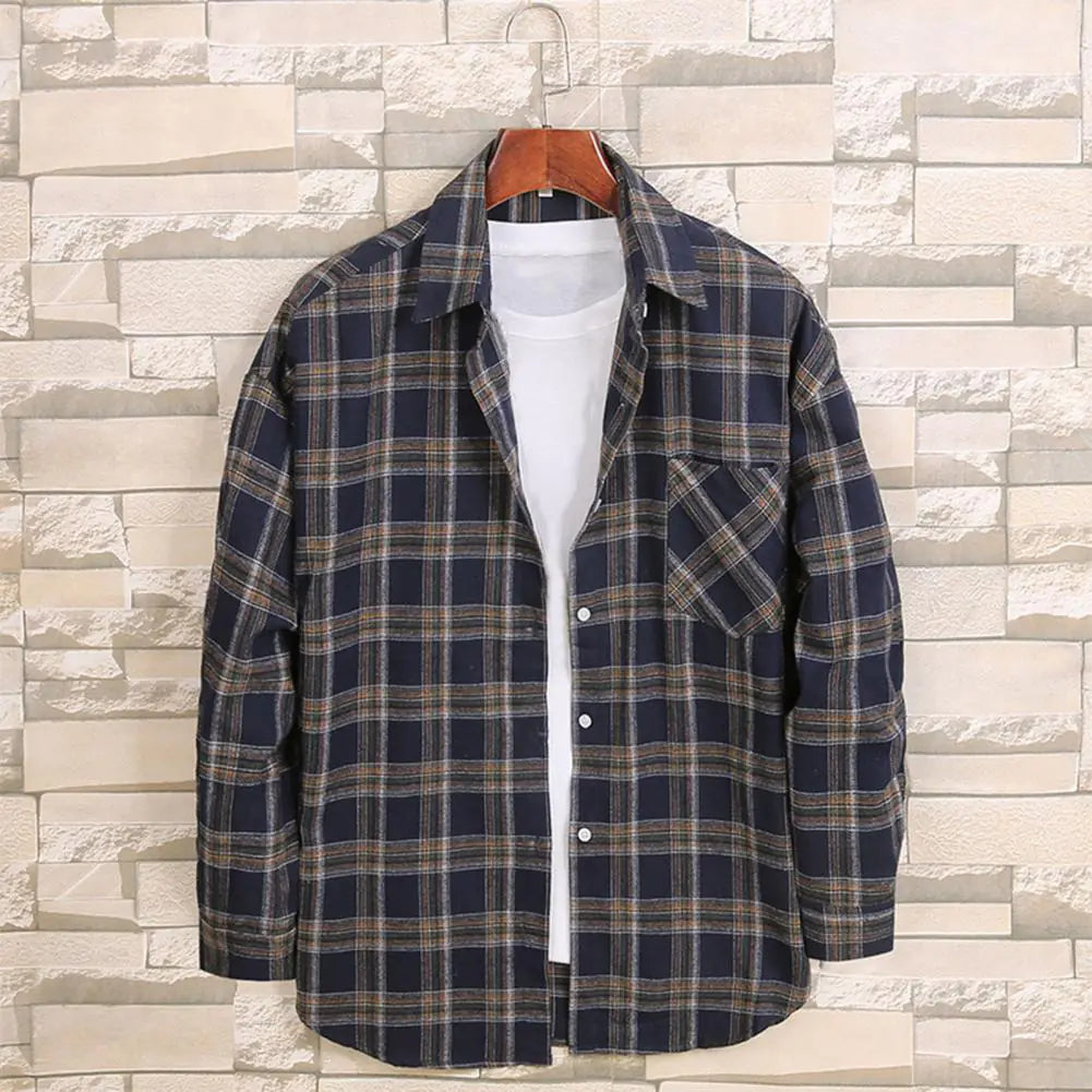 Men's Plaid Flannel Dress Shirts
